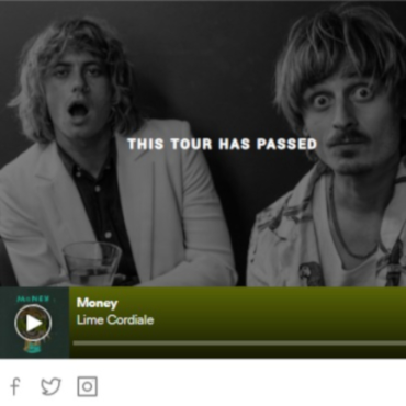 Lime Cordiale - Money Tour